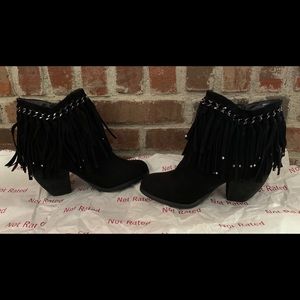 New ! Not Rated Fringe Boots